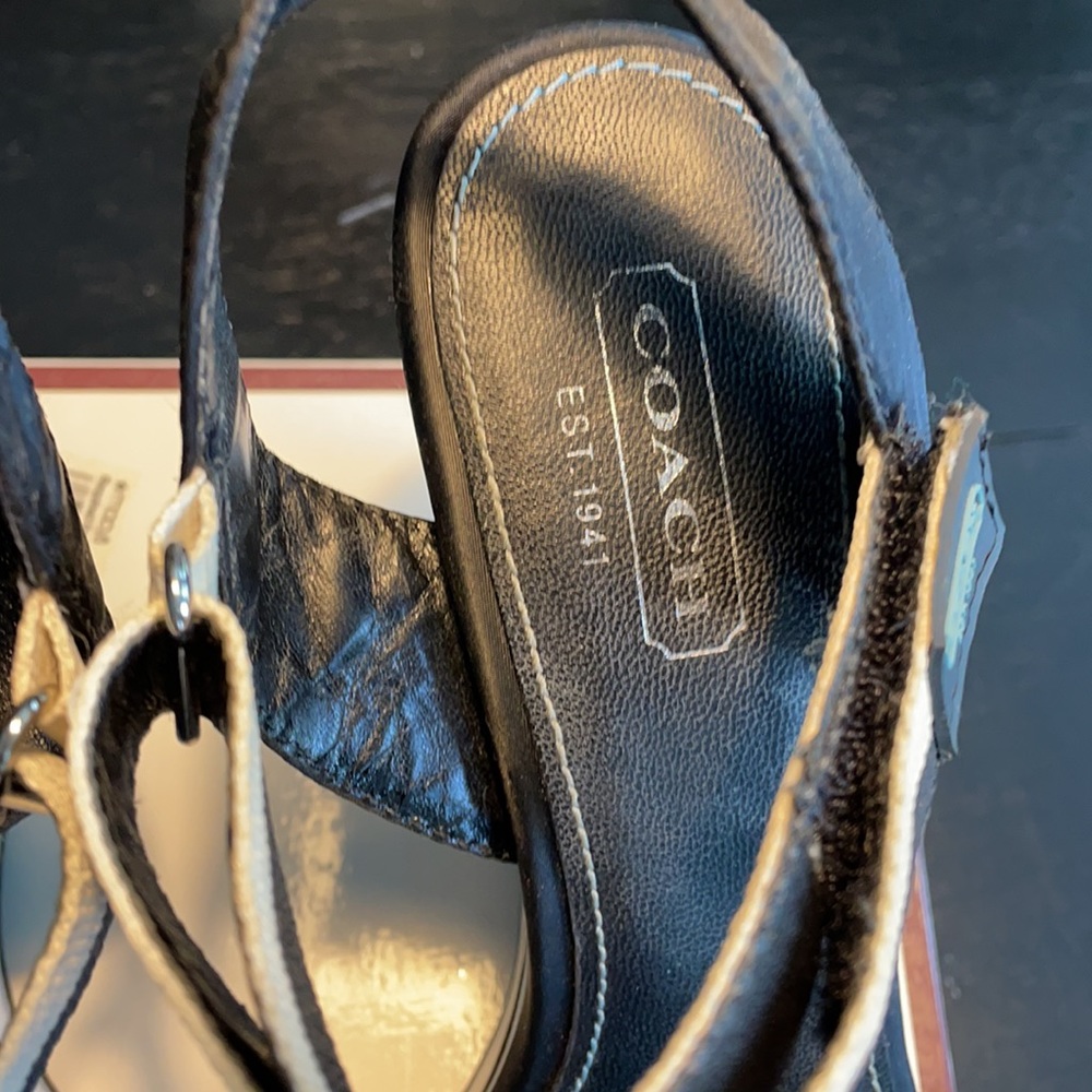 Coach Wedge-Heeled Sandals - Picture 11 of 16